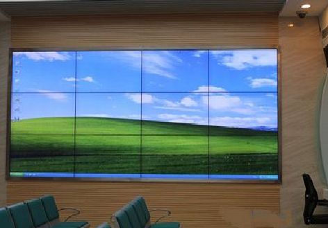 遂昌液晶拼接屏的另类用法。